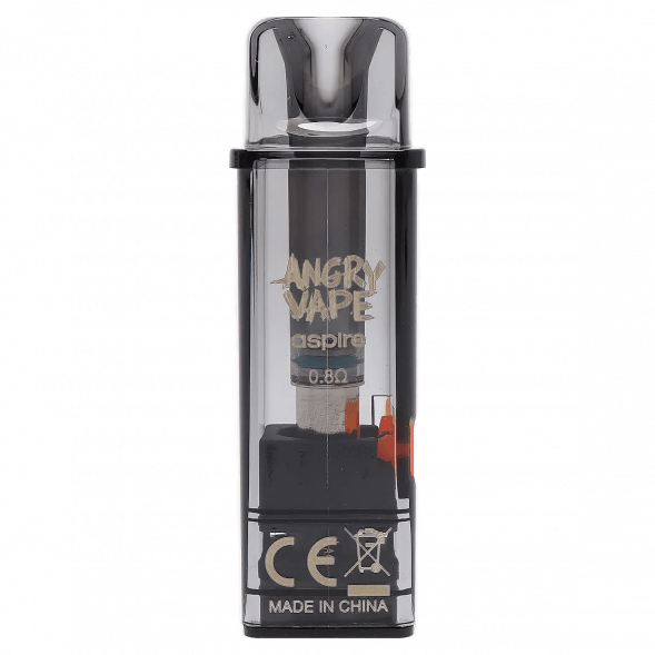 Сменный картридж Brusko - Angry Vape Fury (Прозрачный, 0.8 Ом) купить в Перми