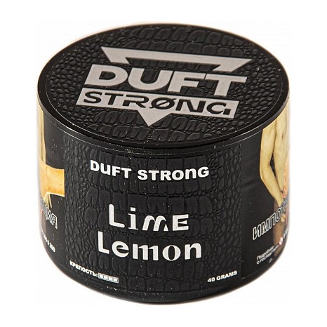 Табак Duft Strong - Lime Lemon (Лайм и Лимон, 40 грамм) купить в Перми