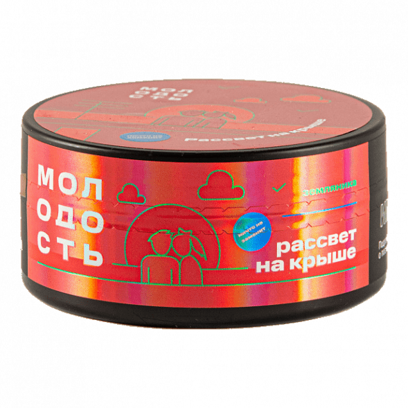 Табак Молодость - Рассвет на Крыше (Земляника, 200 грамм) купить в Перми
