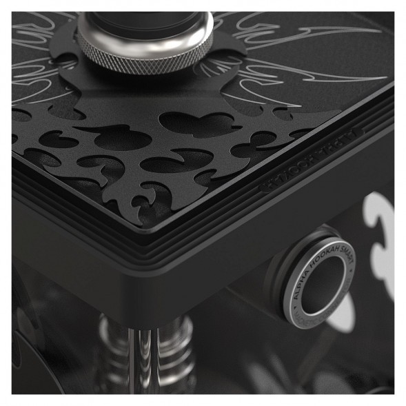 Кальян Alpha Hookah - SMART EXZO Tribal (Black) купить в Перми