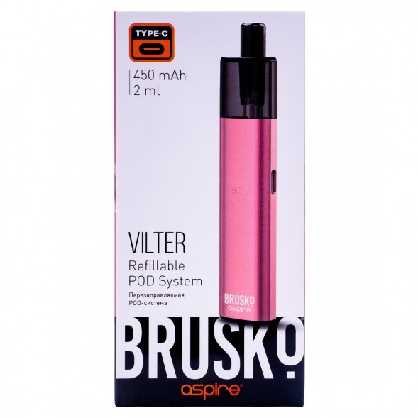 Электронная сигарета Brusko - Vilter (Розовый) купить в Перми