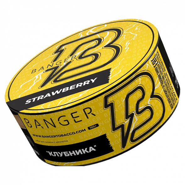 Табак Banger - Strawberry (Клубника, 100 грамм) купить в Перми