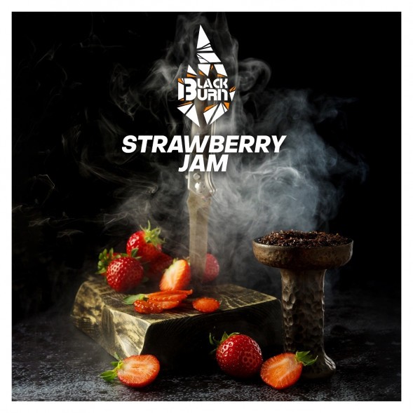 Табак BlackBurn - Strawberry jam (Клубничное Варенье, 100 грамм) купить в Перми