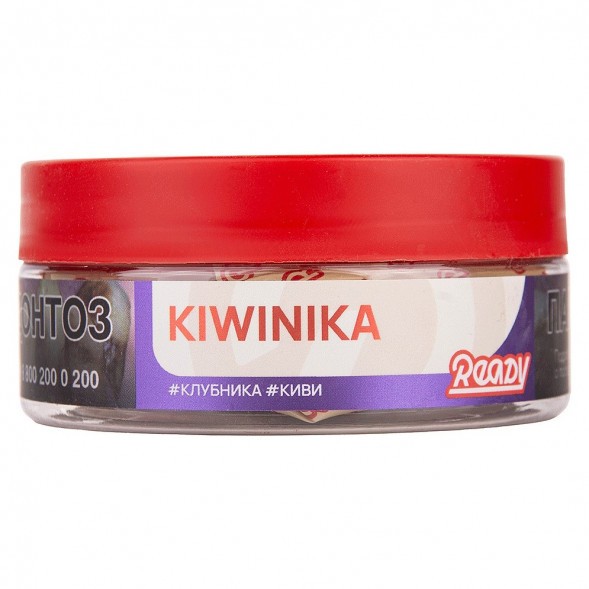 Табак Ready - №19 Kiwinika /Strawberry, Elderberry, Kiwi (Клубника, Киви, Бузина, 100 грамм) купить в Перми
