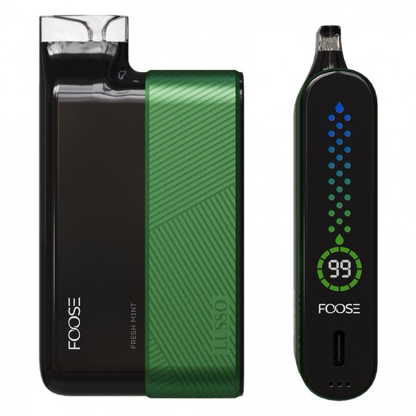 FOOSE LUSSO - Свежая Мята (Fresh Mint, 10000 затяжек) купить в Перми