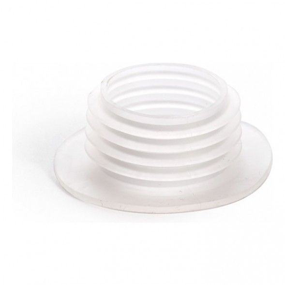 Уплотнитель для шахты d-45 SPD-12 (с юбочкой, белый, 45 мм) купить в Перми