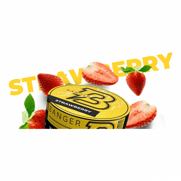 Табак Banger - Strawberry (Клубника, 25 грамм) купить в Перми