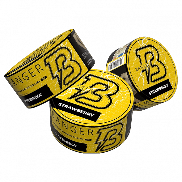Табак Banger - Strawberry (Клубника, 25 грамм) купить в Перми