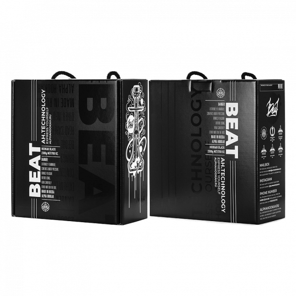 Кальян Alpha Hookah - Beat White Silver (Без Колбы) купить в Перми