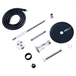 Кальян Alpha Hookah - Beat White Silver (Без Колбы)