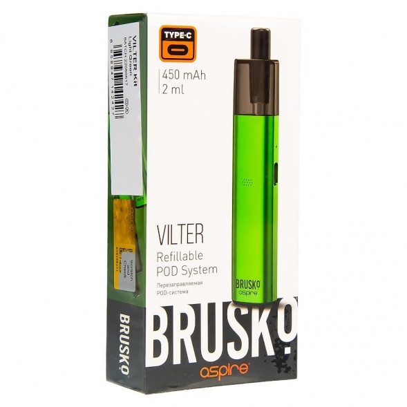 Электронная сигарета Brusko - Vilter (Светло-Зелёный) купить в Перми