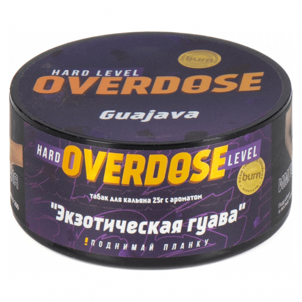 Табак Overdose - Guajava (Экзотическая Гуава, 25 грамм) купить в Перми