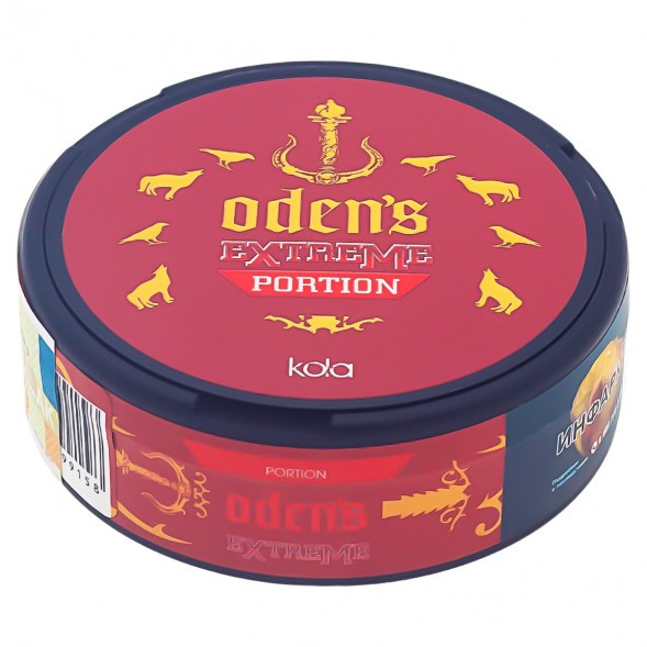 Табак жевательный ODENS - TAR KOLA Extreme Portion (16 грамм, Россия) купить в Перми