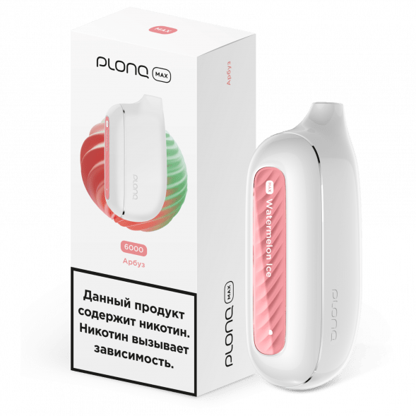PLONQ MAX - Арбуз (6000 затяжек) купить в Перми