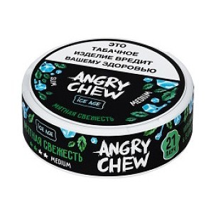 Табак жевательный Angry Chew Slim Medium - Мятная Свежесть (12 грамм) купить в Перми