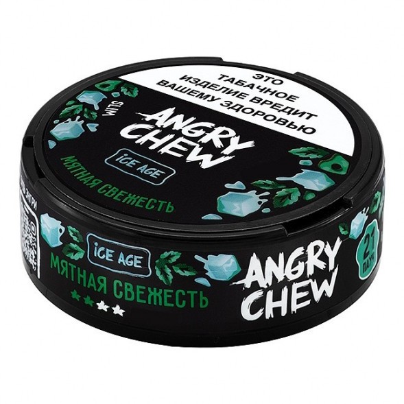 Табак жевательный Angry Chew Slim Medium - Мятная Свежесть (12 грамм) купить в Перми