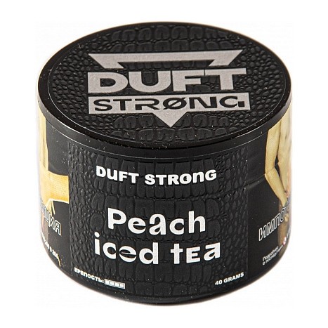 Табак Duft Strong - Peach Iced Tea (Ледяной Персиковый Чай, 40 грамм) купить в Перми