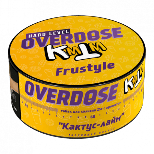 Табак Overdose - Frustyle (Кактус-Лайм, 25 грамм) купить в Перми