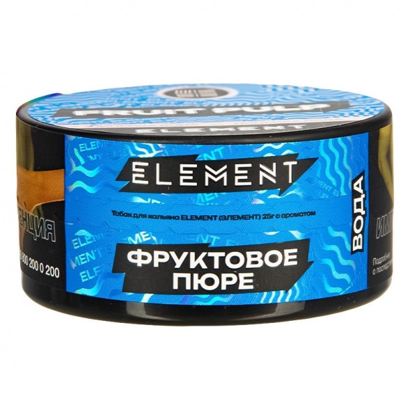 Табак Element Вода - Fruit Pulp NEW (Фруктовое Пюре, 25 грамм) купить в Перми