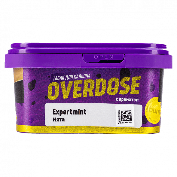 Табак Overdose - Expertmint (Мята, 200 грамм) купить в Перми