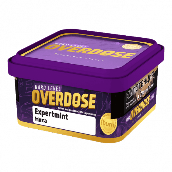 Табак Overdose - Expertmint (Мята, 200 грамм) купить в Перми