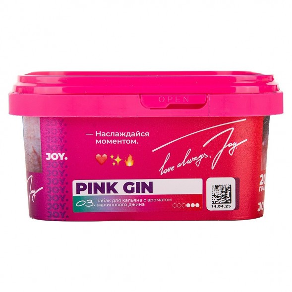 Табак Joy - Pink Gin (Малиновый Джин, 200 грамм) купить в Перми