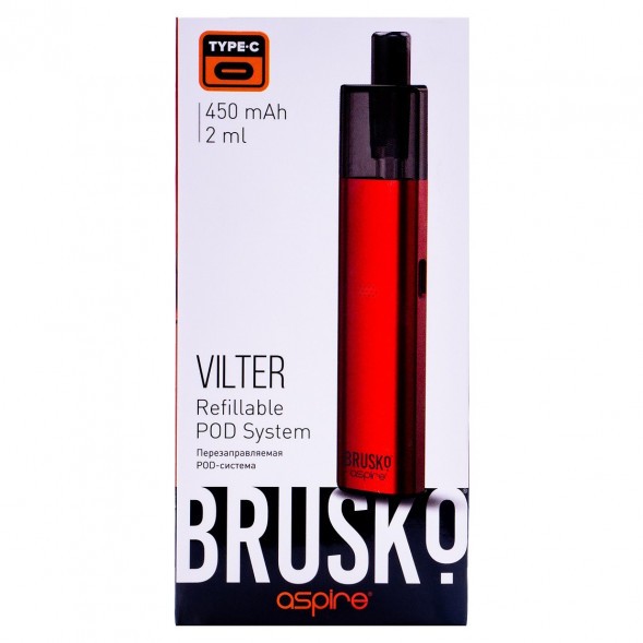 Электронная сигарета Brusko - Vilter (Красный) купить в Перми