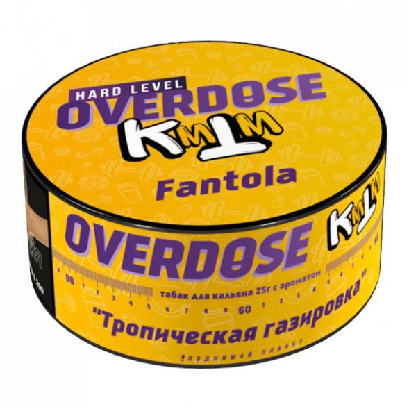 Табак Overdose - Fantola (Тропическая Газировка, 25 грамм) купить в Перми