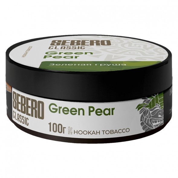 Табак Sebero - Green Pear (Зелёная Груша, 100 грамм) купить в Перми