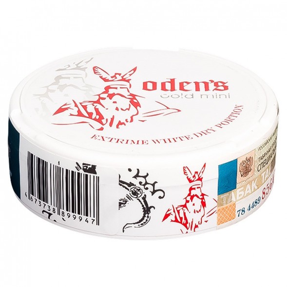 Табак жевательный ODENS - TAR Mini Cold Extreme White Dry (9 грамм, Россия) купить в Перми