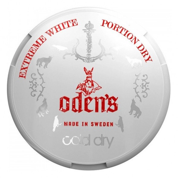 Табак жевательный ODENS - TAR Mini Cold Extreme White Dry (9 грамм, Россия) купить в Перми