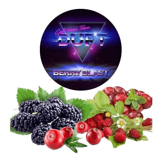 Табак Duft - Berry Blast (Ягодный Взрыв, 80 грамм) купить в Перми