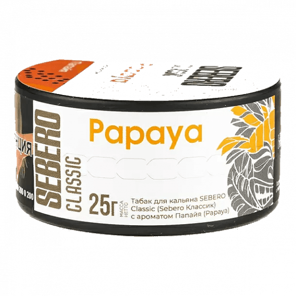 Табак Sebero - Papaya (Папайя, 25 грамм) купить в Перми