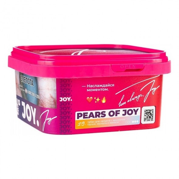 Табак Joy - Pears Of Joy (Груша, Мускус и Ваниль, 200 грамм) купить в Перми