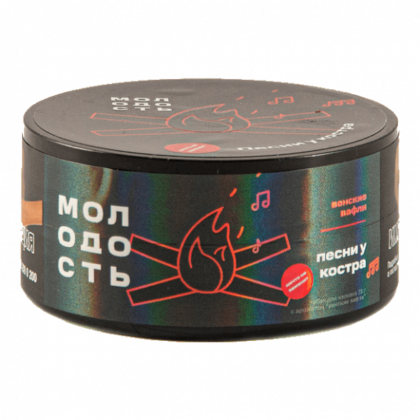 Табак Молодость - Песни у Костра (Венские Вафли, 25 грамм) купить в Перми