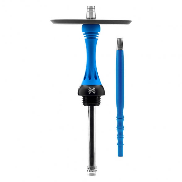 Кальян Alpha Hookah - Model X Blue Matte (без колбы) купить в Перми