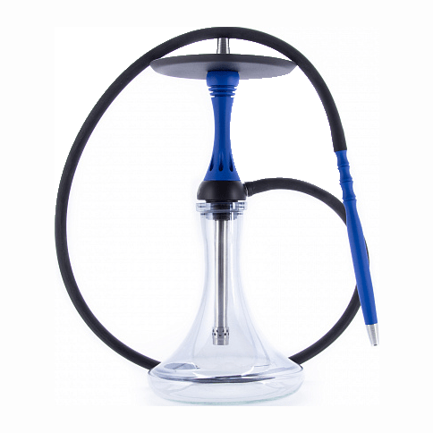 Кальян Alpha Hookah - Model X Blue Matte (без колбы) купить в Перми