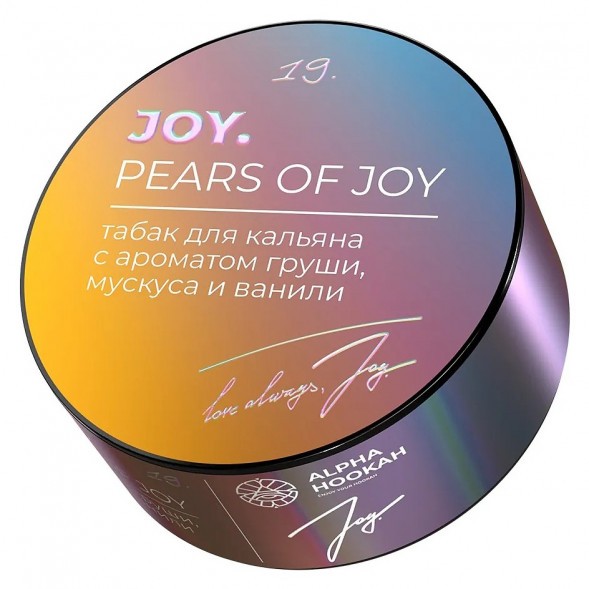 Табак Joy - Pears Of Joy (Груша, Мускус и Ваниль, 25 грамм) купить в Перми