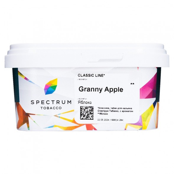 Табак Spectrum - Granny Apple (Яблоко, 200 грамм) купить в Перми