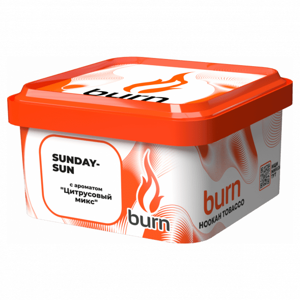 Табак Burn - Sundaysun (Цитрусовый Микс, 200 грамм) купить в Перми