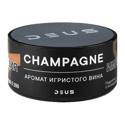Табак Deus - Champagne (Игристое Вино, 20 грамм) купить в Перми