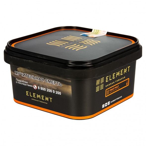 Табак Element Земля - Fruit Pulp NEW (Фруктовое Пюре, 200 грамм) купить в Перми