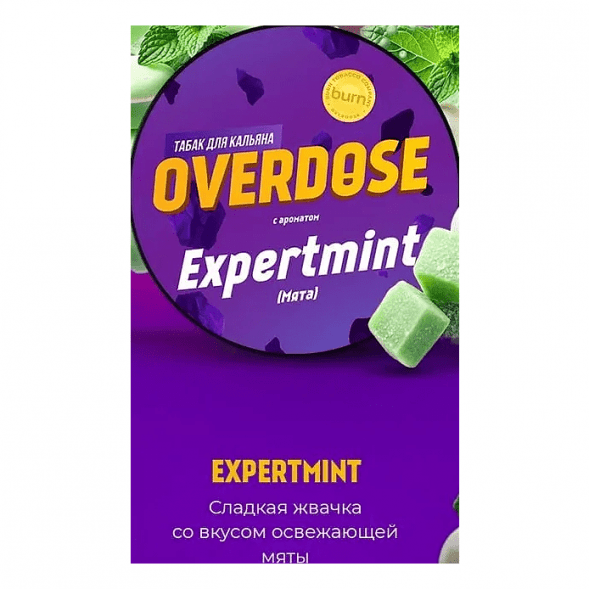 Табак Overdose - Expertmint (Мята, 25 грамм) купить в Перми
