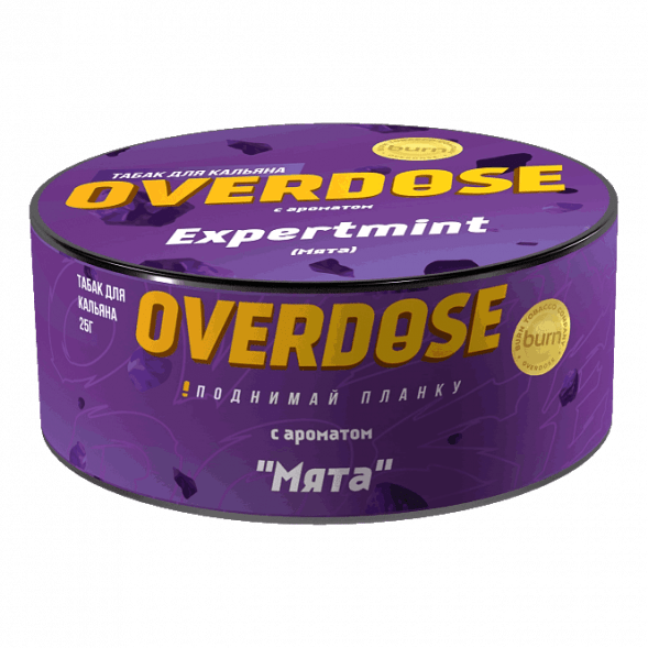 Табак Overdose - Expertmint (Мята, 25 грамм) купить в Перми