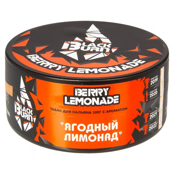Табак BlackBurn - Berry Lemonade (Ягодный Лимонад, 100 грамм) купить в Перми