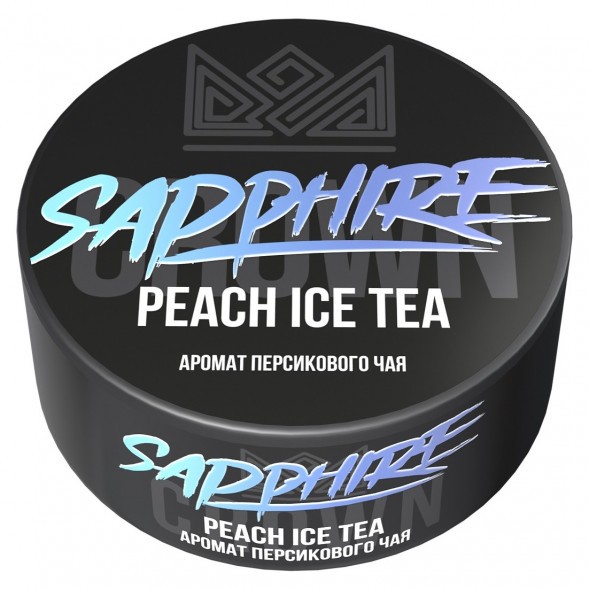 Табак Sapphire Crown - Peach Ice Tea (Персиковый Чай, 100 грамм) купить в Перми