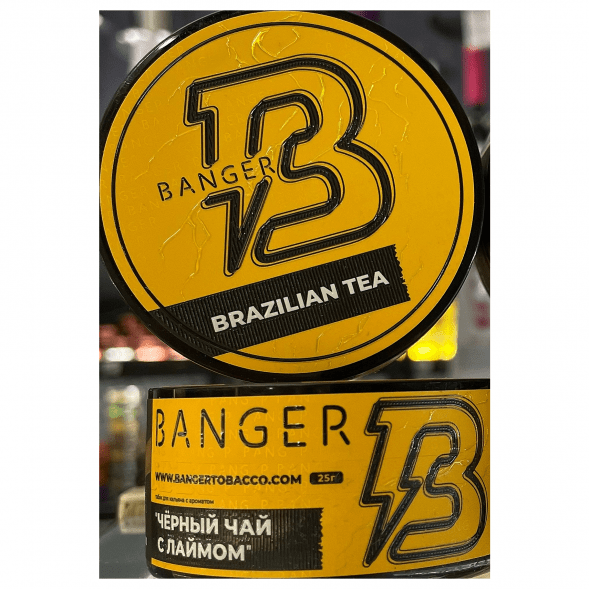 Табак Banger - Brazilian Tea (Чёрный Чай с Лаймом, 25 грамм) купить в Перми
