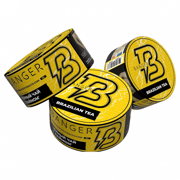 Табак Banger - Brazilian Tea (Чёрный Чай с Лаймом, 25 грамм) купить в Перми