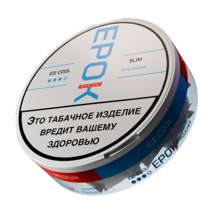 Табак жевательный EPOK - MEDIUM SLIM Ice Cool (Лёд) купить в Перми