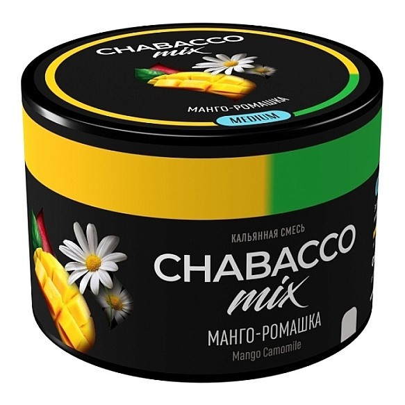 Смесь Chabacco MIX MEDIUM - Mango Camomile (Манго - Ромашка, 40 грамм) купить в Перми